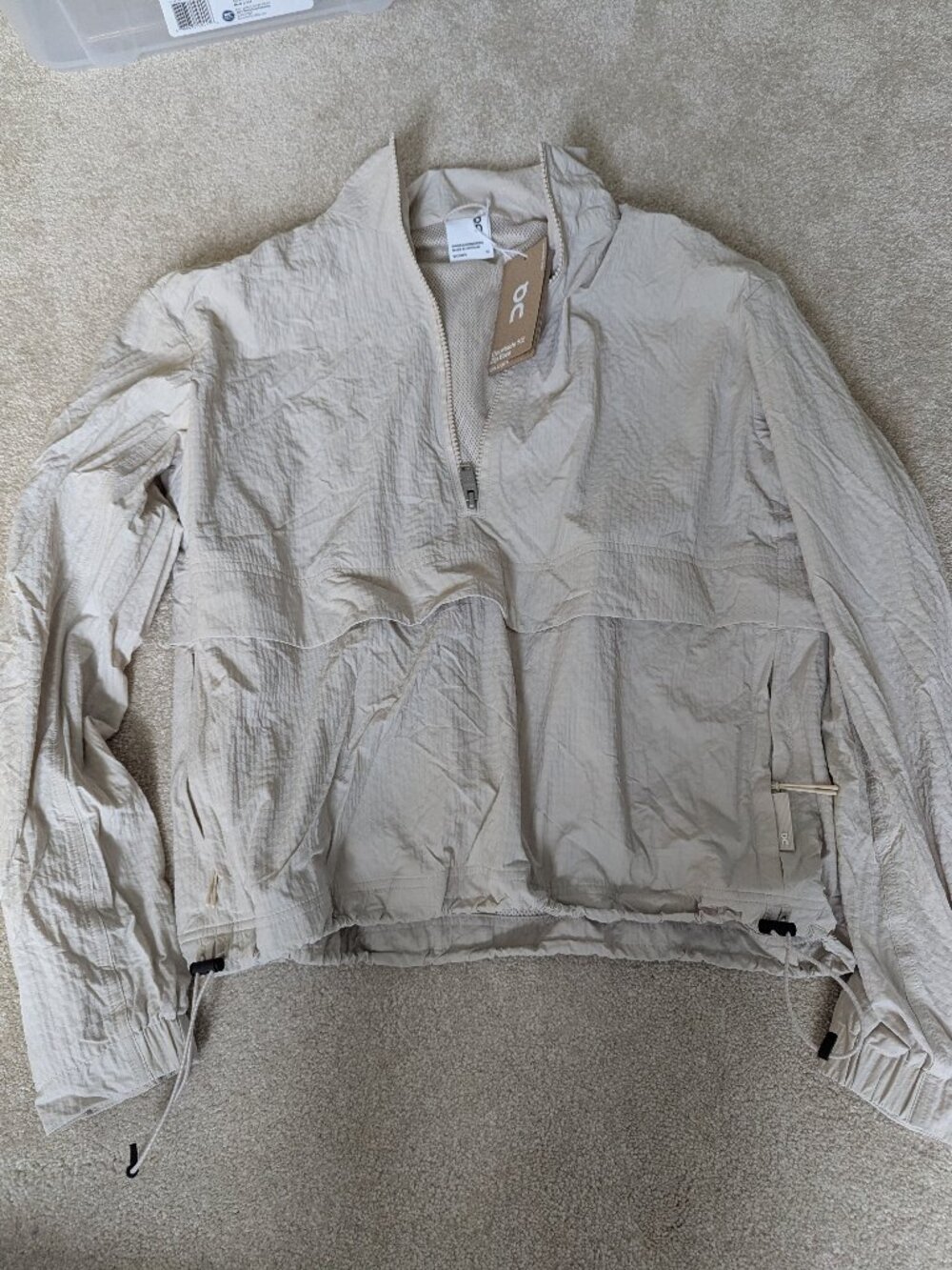 On courtside 1/2 zip eaze NWT - medium